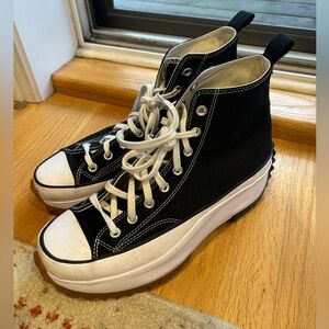 Converse Run Star Hike Canvas Platform